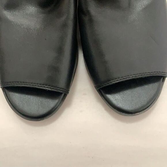 LUCKY BRAND LEATHER OPEN‎ TOE  SANDALS SZ 9 1/2 - Picture 5 of 6